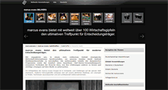Desktop Screenshot of marcusevans-summits-germany.com
